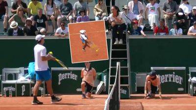 French Open 2023: Unusual moment Miomir Kecmanovic warned for blasting away ball from another court