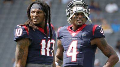 Deshaun Watson - Deshaun Watson talks possibility of DeAndre Hopkins joining him in Cleveland: 'We’d love to have him' - foxnews.com - Los Angeles -  Los Angeles - state Arizona - county Brown - county Cleveland -  Houston -  Inglewood - county Carson