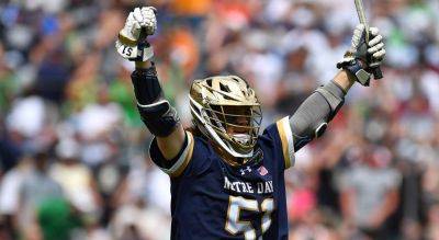 Mitchell Leff - Notre Dame's Pat Kavanagh gives patriotic answer to why he battled through injury during lacrosse title game - foxnews.com - Ireland -  Philadelphia - Iraq