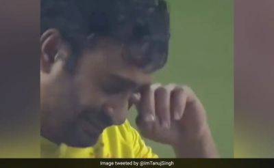 Singh Dhoni - Ravindra Jadeja - Gujarat Titans - Watch: Emotional Ambati Rayudu Breaks Down In Tears After Winning 6th IPL Title - sports.ndtv.com -  Chennai