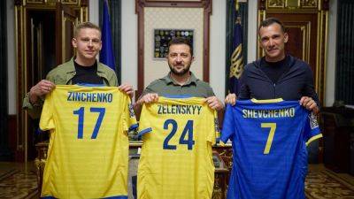 Volodymyr Zelenskyy - Zelenskyy: On Aug 5, Game4Ukraine football match to be held in London at initiative of Shevchenko, Zinchenko - en.interfax.com.ua - Ukraine - London