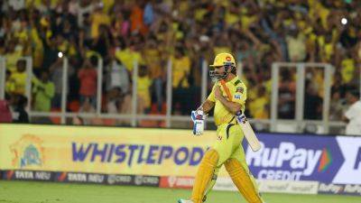"Might Have Got Out First Ball But...": India Great On MS Dhoni's Duck In IPL Final