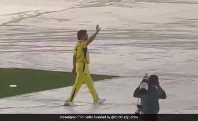 Watch: MS Dhoni Goes For A Solo Walk In Stadium, Thanking Fans For Their Support