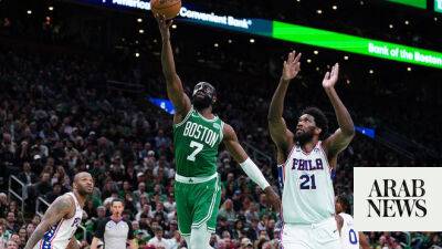 Brown scores 25, Celtics spoil Embiid’s return in 121-87 victory