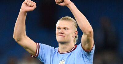 Man City fans wowed by Erling Haaland as he admits he'd would swap his goals for trophies