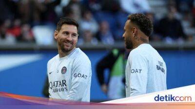 Lionel Messi - Paris Saint-Germain - PSG Kecam Aksi Suporter yang Caci Maki Neymar dan Messi - sport.detik.com
