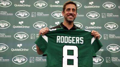 Aaron Rodgers - Odell Beckham-Junior - Allen Lazard - Garrett Wilson - New York Jets banking on Aaron Rodgers' supporting cast being enough - ESPN - New York Jets Blog- ESPN - espn.com - New York -  New York - state New Jersey - county Green -  Moore - county Park