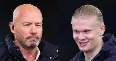 Man City ace Erling Haaland responds to Alan Shearer after breaking his Premier League goal record
