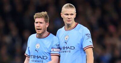 Man City pair Erling Haaland and Kevin De Bruyne nominated for Premier League Player of the Month award