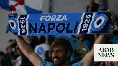 Napoli fans celebrate again in anticipation of soccer title