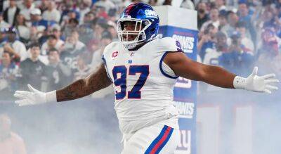 Giants agree to extension with Dexter Lawrence, place him among highest-paid defensive tackles in NFL: reports