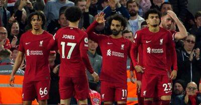 Jurgen Klopp - Steven Gerrard - Mohamed Salah - Paul Tierney - Mohamed Salah nets winner as Liverpool keep slim top-four hopes alive - breakingnews.ie - Manchester - Liverpool