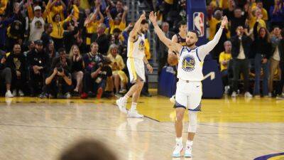 Steve Kerr - Stephen Curry - Draymond Green - Warriors' adjustments pay off in Game 2 blowout of Lakers - ESPN - espn.com - San Francisco - Los Angeles - Jordan