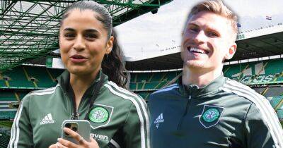 Carl Starfelt and Jacynta are Celtic power couple as fans left stunned by live on air commentator revelation