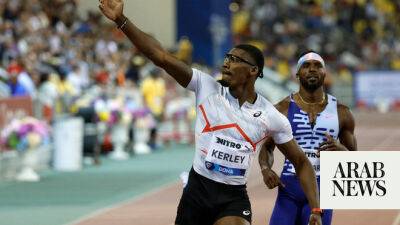 Doha Diamond League winner Kerley to go for sprint double at worlds