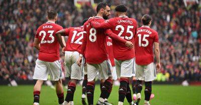 Alexis Mac Allister - Gary Oneil - Manchester United have Premier League run-in advantage over top four rivals - manchestereveningnews.co.uk - Manchester - Jordan