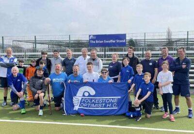 Folkestone Optimist Hockey Club help raise thousands for Pilgrims Hospice at 24-hour hockey challenge - kentonline.co.uk