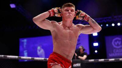 Gladiator Caolan Loughran fights in Rome for Cage Warriors title