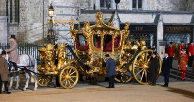 Is the Gold State Coach made from real gold and how much did it cost to make