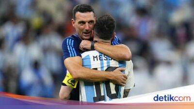 Lionel Scaloni: Mau ke Mana Messi Nanti, yang Penting Happy