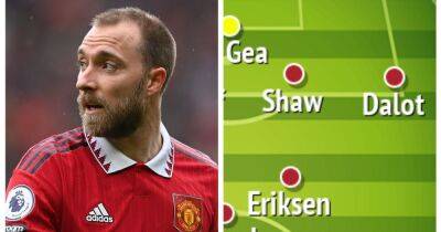 Christian Eriksen starts as Fred axed - Manchester United predicted XI vs West Ham