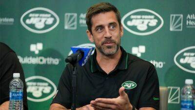 Aaron Rodgers - Robert Saleh - Jets head coach says Aaron Rodgers 'wish list' a ‘silly narrative’ - foxnews.com - New York -  New York -  Lions -  Detroit - state Wisconsin - state New Jersey - county Green - county Patrick - county Park - county Bay