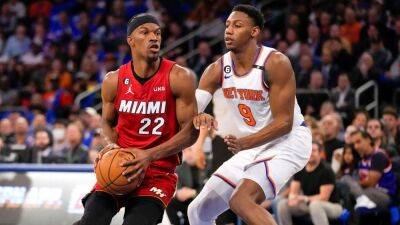 Heat's Jimmy Butler (ankle) starts Game 3 against Knicks - ESPN