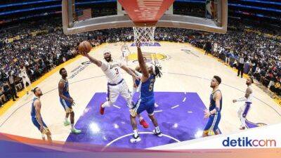 Andrew Wiggins - Anthony Davis - Austin Reaves - Playoff NBA: Lakers Tekuk Warriors di Gim Ketiga - sport.detik.com - New York - Los Angeles