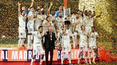 Carlo Ancelotti - Real Madrid beat Osasuna to win first Copa del Rey title in nearly a decade - france24.com - Manchester - Spain - Italy - Brazil
