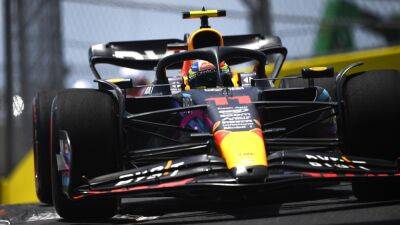 Miami Grand Prix qualifying red flag leaves Max Verstappen in ninth as Sergio Perez takes pole for Red Bull