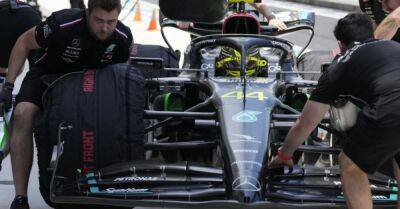 Lewis Hamilton in 13th on grid for Miami Grand Prix as Sergio Perez takes pole