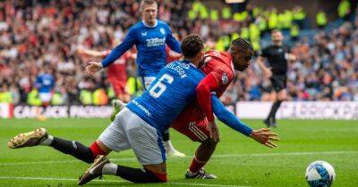 Connor Goldson - John Beaton - Ross Maccrorie - Barry Robson - Bemused Barry Robson asks 'where was VAR?' as Rangers foul snub leaves Aberdeen boss fuming - dailyrecord.co.uk