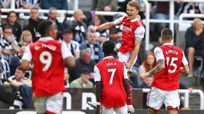 In-form Martin Odegaard on target as Arsenal beat Newcastle