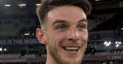 Declan Rice makes Manchester United admission following West Ham win