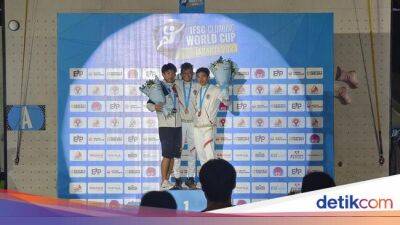 Atlet Panjat Tebing RI Jadi Juara IFSC Climbing World Cup 2023