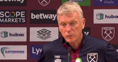 David Moyes explains why he feels for Manchester United as he issues Declan Rice warning