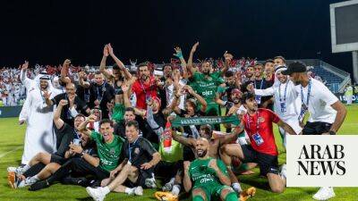 Glory for Shabab Al-Ahli with 1st UAE Pro League title win