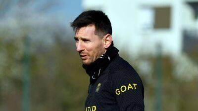 Lionel Messi - Lionel Messi back in training despite PSG suspension - ESPN - espn.com - France - Argentina -  Paris - Saudi Arabia