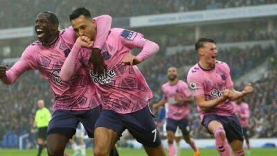 Superb Everton hammer Brighton to energise survival hopes