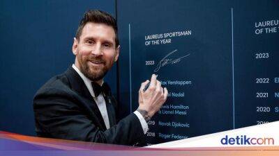 Messi Ukir Rekor Usai Menangi Laureus Awards 2023