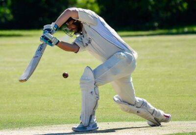 Sandwich Town win Kent Cricket League Premier Division opener by one run against Holmesdale but all other fixtures fall foul of weather