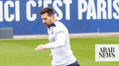 Apologetic Messi returns to training with PSG