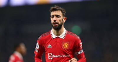 Jadon Sancho - Bruno Fernandes - Harry Maguire - Harry Kane - Paul Ince - Roy Keane - Paul Parker - Peter Schmeichel - Tyrell Malacia - Manchester United player Bruno Fernandes told why he’s 'getting on teammates’ nerves' - manchestereveningnews.co.uk - Manchester - Portugal -  Sancho