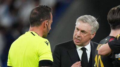 Real Madrid 1-1 Man City: Carlo Ancelotti says referee was 'not paying attention', Pep Guardiola wants City to ‘learn’