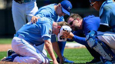 Royals pitcher Ryan Yarbrough suffers head fractures after being hit with 106-mph line drive