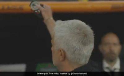 Paulo Dybala - Gianluca Mancini - Watch: Jose Mourinho Throws Runners-Up Medal Into The Crowd After Roma's Europa League Final Defeat - sports.ndtv.com - Spain - Portugal - Italy -  Budapest