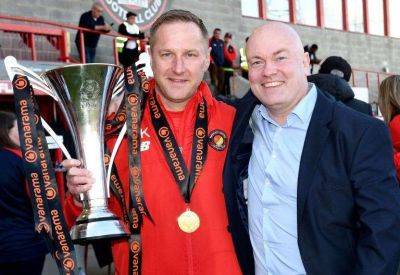 Ebbsfleet United’s Dennis Kutrieb joins Liverpool’s Jurgen Klopp and former Norwich City boss Daniel Farke as the only German managers to have won league titles in England