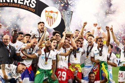 Jose Mourinho suffers first European final defeat as Sevilla beat Roma to win Europa League