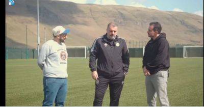 Unseen Ange footage as Celtic boss gives Greek interview that reveals boyhood dream and his love for Hoops