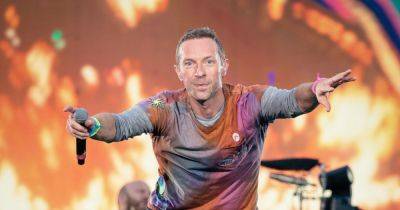Coldplay's Chris Martin pays moving tribute to Manchester with iconic anthem that he hails 'one of the best of all time'
